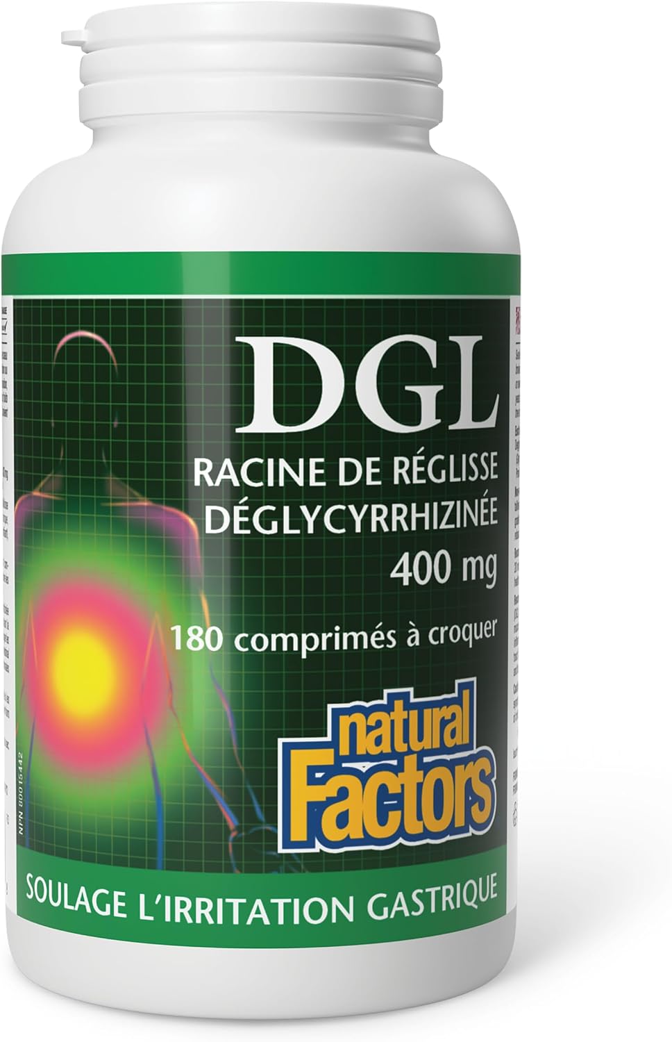 DGL (Deglycyrrhizinated Licorice Root) - 180 + 90 Chew Tabs FREE