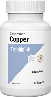 Copper Chelazome (Bisglycinate) 2mg - 90 Caplets