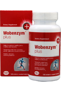 Wobenzym Plus - 120 Enteric Coated Tabs