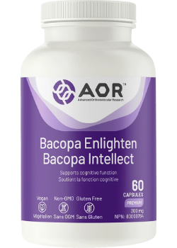 Bacopa Enlighten 300mg - 60 V-Caps + BONUS