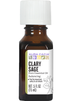Clary Sage Pure Essential Oil (Balancing) - 15ml