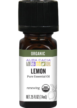 Organic Lemon Pure Essential Oil (Renewing) - 7.4ml