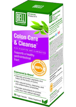 Bell Colon Care & Cleanse #74 - 90 V-Caps + BONUS
