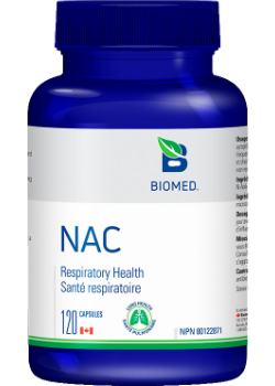 NAC (N-Acetyl-L-Cysteine) - 120 Caps