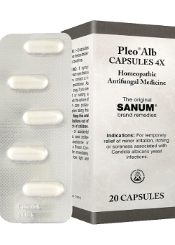 Sanum Pleo Alb (Albicansan) Capsules 4X - 20 Caps