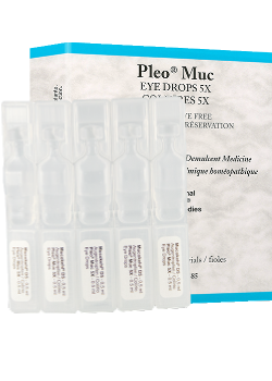 Sanum Pleo Muc (Mucokehl) Eye Drops 5X - 10 x 5ml Vials