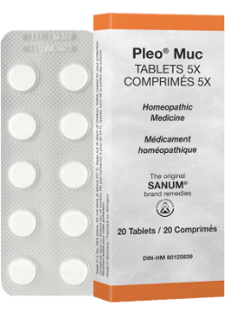 Sanum Pleo Muc (Mucokehl) Tablets 5X - 20 Tabs