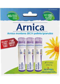 Arnica Montana 30C - 2 + 1 Tube BONUS