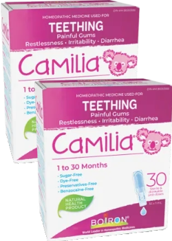 Camilia Teething Pain 2 x 30 Unit Doses - 1ml