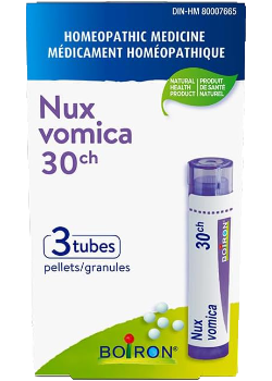 Nux Vomica 30C - 3 Tubes