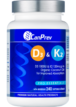 D3 & K2 (Organic Coconut Oil) - 240 Softgel + BONUS