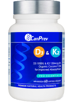 D3 & K2 (Organic Coconut Oil) - 60 Softgel