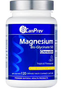 Magnesium Bis-Glycinate 50 Chewable (Tropical Pineapple) - 120 Tabs