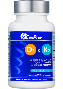 D3 & K2 (Organic Coconut Oil) - 120 Softgels + BONUS