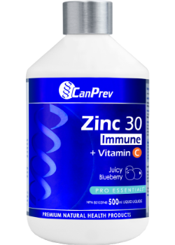 Zinc 30 Immune + Vitamin C (Juicy Blueberry) - 500ml