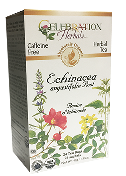 Echinacea Angustifolia Root Tea (Organic) - 24 Tea Bags