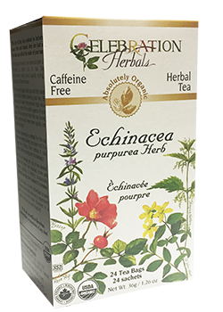 Echinacea Purpurea Herb Tea (Organic) - 24 Tea Bags