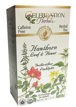 Hawthorn Leaf & Flower Tea (Organic) - 24 Tea Bags