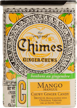 Ginger Chews Tin (Mango) - 56.7g