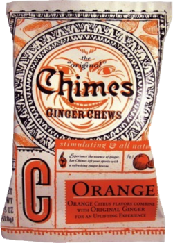 Ginger Chews Bag (Orange) - 141.8g