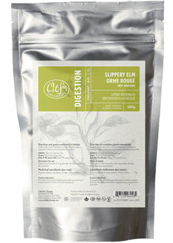 Digestion Slippery Elm Bark Powder (Organic, Bag) - 180g