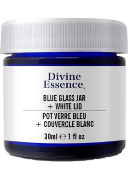 DIY Cream Jar (Blue Glass) - 30ml
