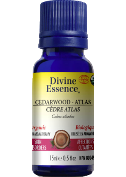 Cedarwood Oil (Atlas, Organic) - 15ml