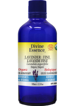 Lavender Oil (Fine, Organic) - 100ml