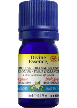 Neroli 5% Oil (Orange Blossom, Organic) - 5ml