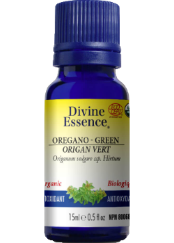 Oregano Oil (Green, Organic) - 15ml