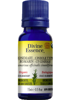Rosemary Oil (Cineole Type, Organic) - 15ml