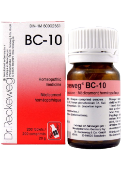 Tissue Salt Combination BC-10 - 200 Tabs