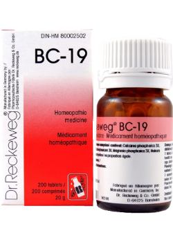 Tissue Salt Combination BC-19 - 200 Tabs