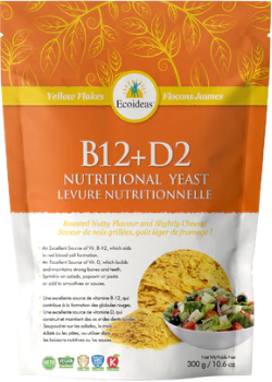 B-12 + D2 Nutritional Yeast - 300g