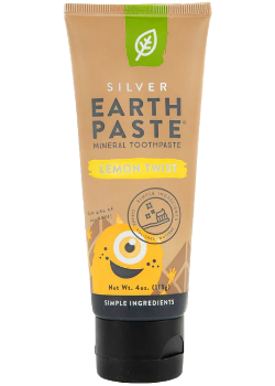 Silver Earthpaste Natural Toothpaste (Lemon Twist) - 113g