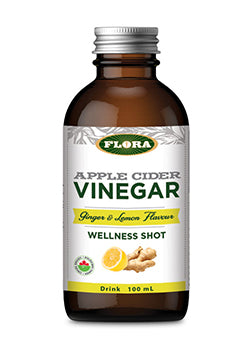 Apple Cider Vinegar Wellness Shot (Ginger & Lemon) - 100ml - Flora