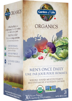 Organics Men's Once Daily - 30 Tabs
