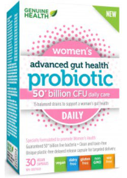 Advanced Gut Health Probiotic Women's Daily (50 Billion CFU) - 30 V-Caps