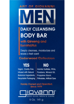 Men's Daily Cleansing Body Bar - 141g