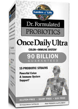Dr. Formulated Probiotics Once Daily Ultra - 30 V-Caps + BONUS
