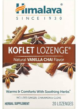 Koflet Lozenge (Natural Vanilla Chai) - 20 Lozenges