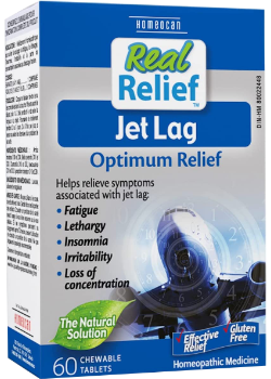 Real Relief Jet Lag - 60 Chew Tabs
