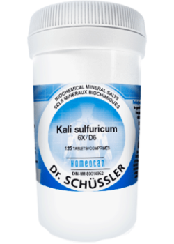 Shuessler Kali Sulph #7 - 125 Tabs