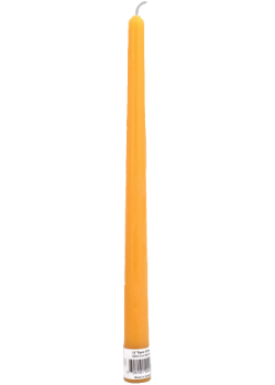 Pure Beeswax Candlestick - 12 Inch Taper