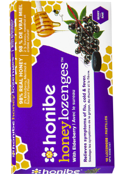 Honey Lozenges With Elderberry (Berry) - 10 Lozenges