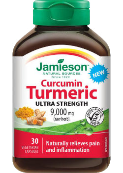Curcumin Turmeric Ultra Strength 9,000mg - 30 V-Caps