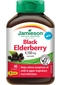 Black Elderberry 4,500mg - 45 Caps