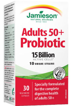 Adults 50+ Probiotic 15 Billion - 30 V-Caps