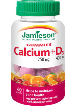 Calcium And Vitamin D Gummies - 60 Gummies