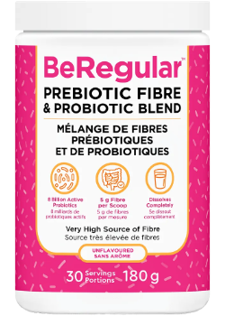 BeRegular Prebiotic Fibre & Probiotic Blend (Unflavoured) - 180g